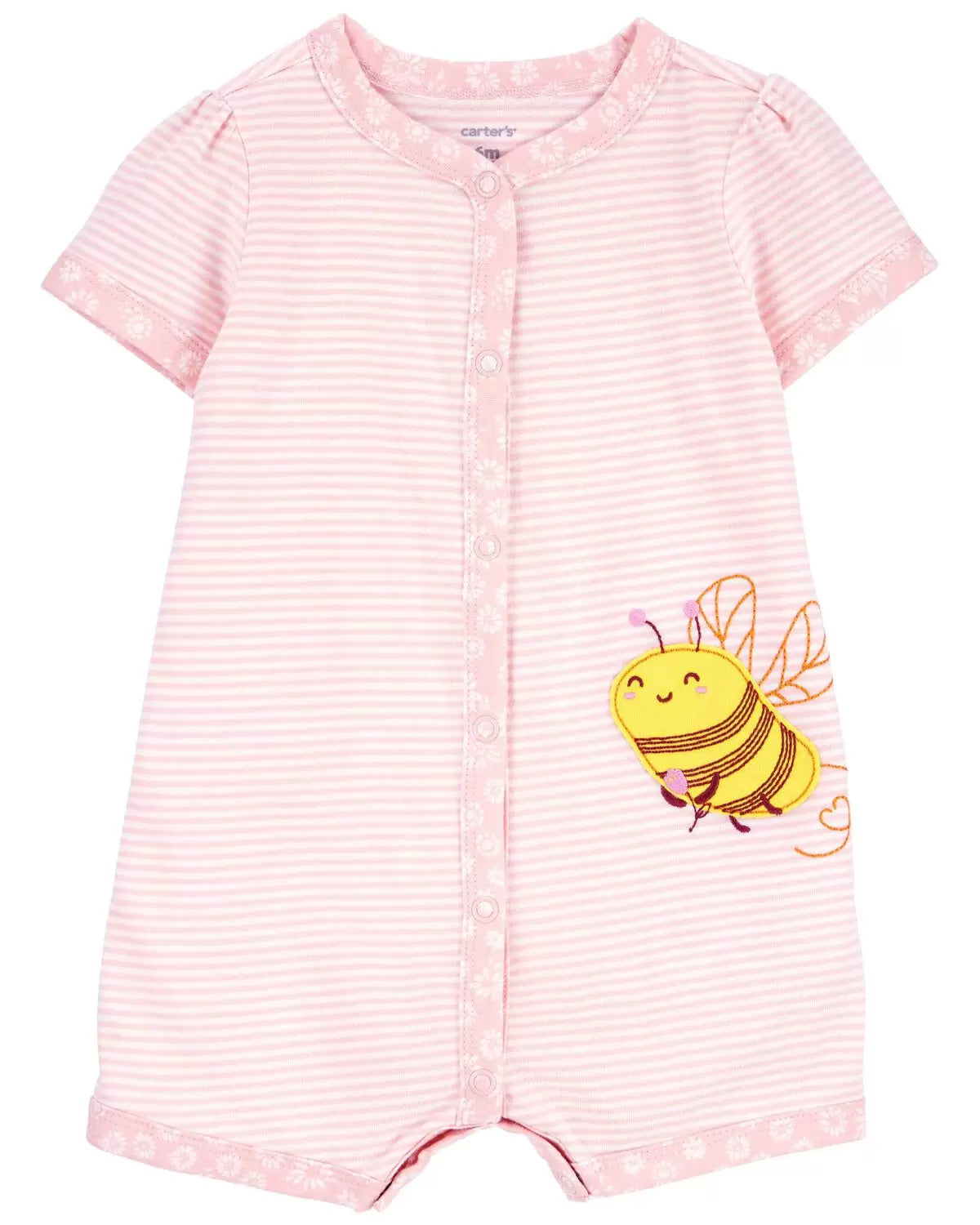 Mameluco Baby Bee Snap-Up