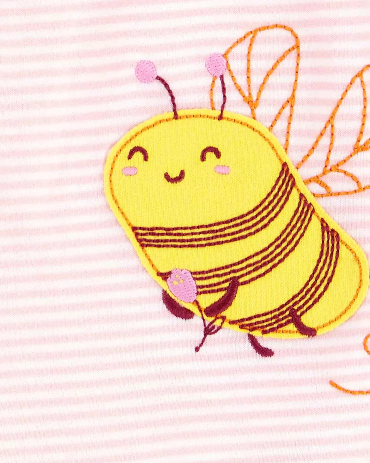 Mameluco Baby Bee Snap-Up