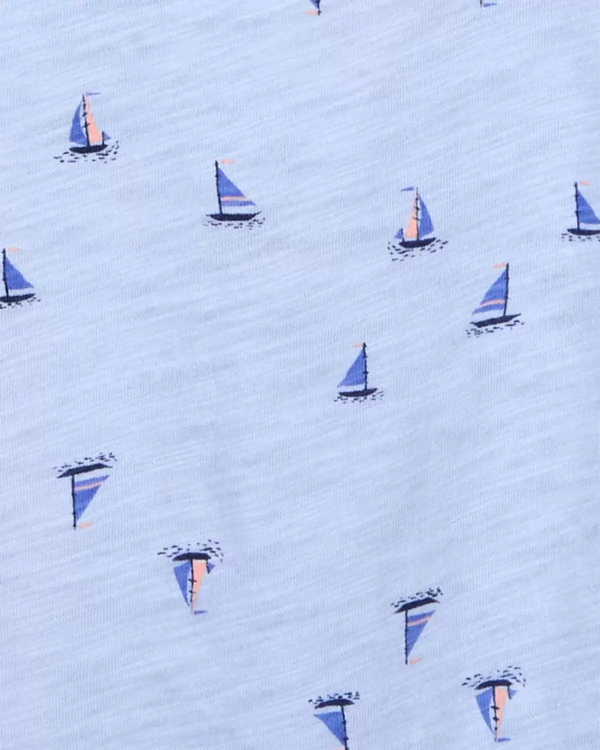 Paquete de 5 mamelucos sin mangas con estampado marino para bebé