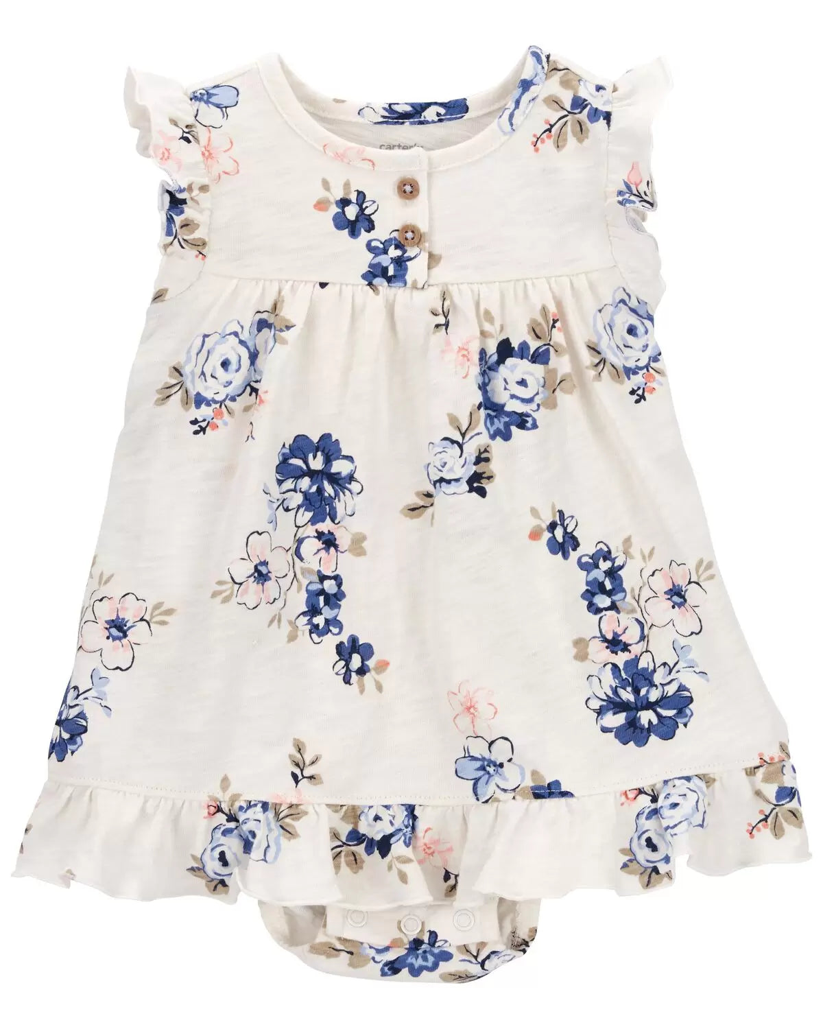 Conjunto de vestido y cárdigan de 2 piezas para bebé
