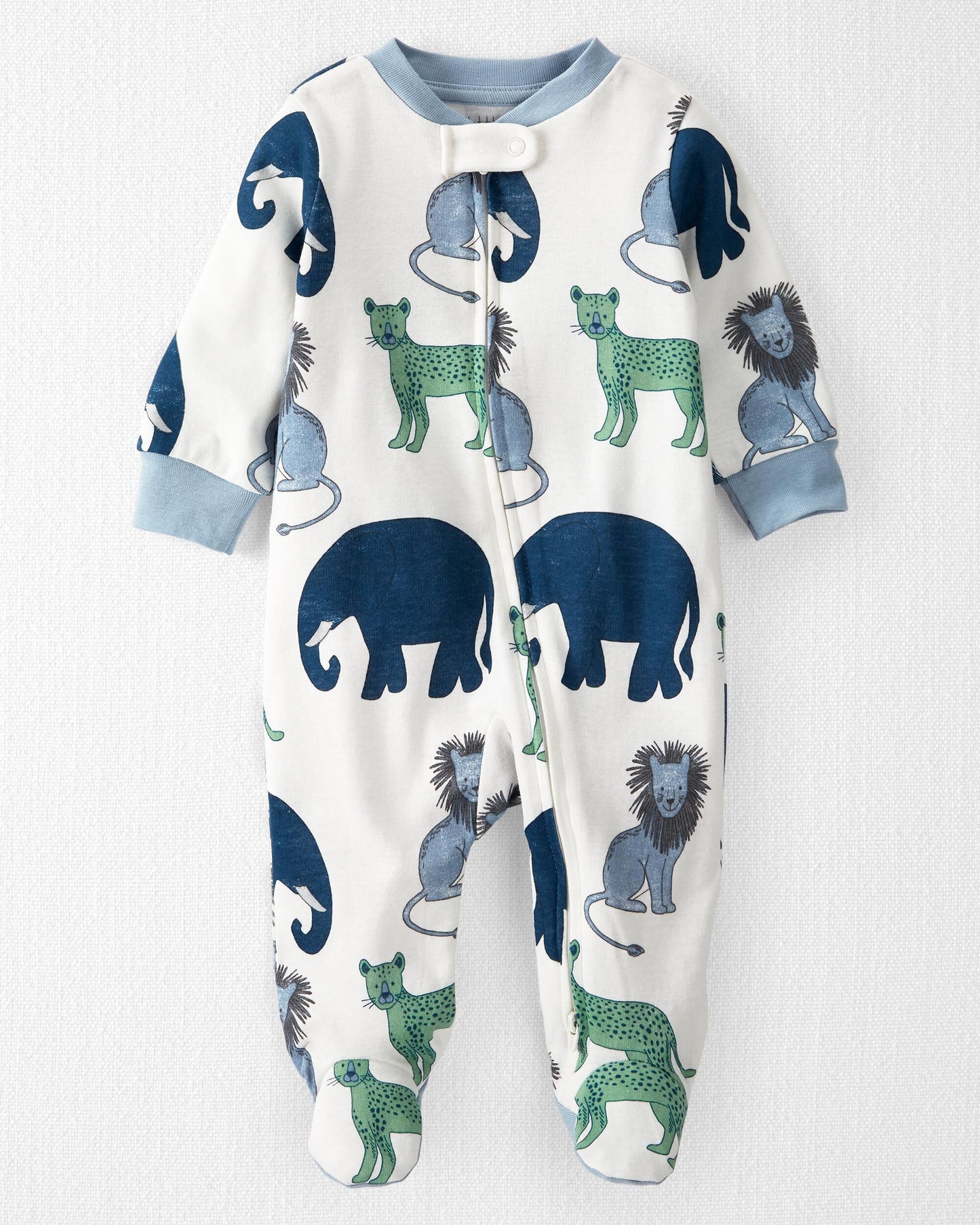 Pijama Dormir y Jugar de Algodón Orgánico para Bebé