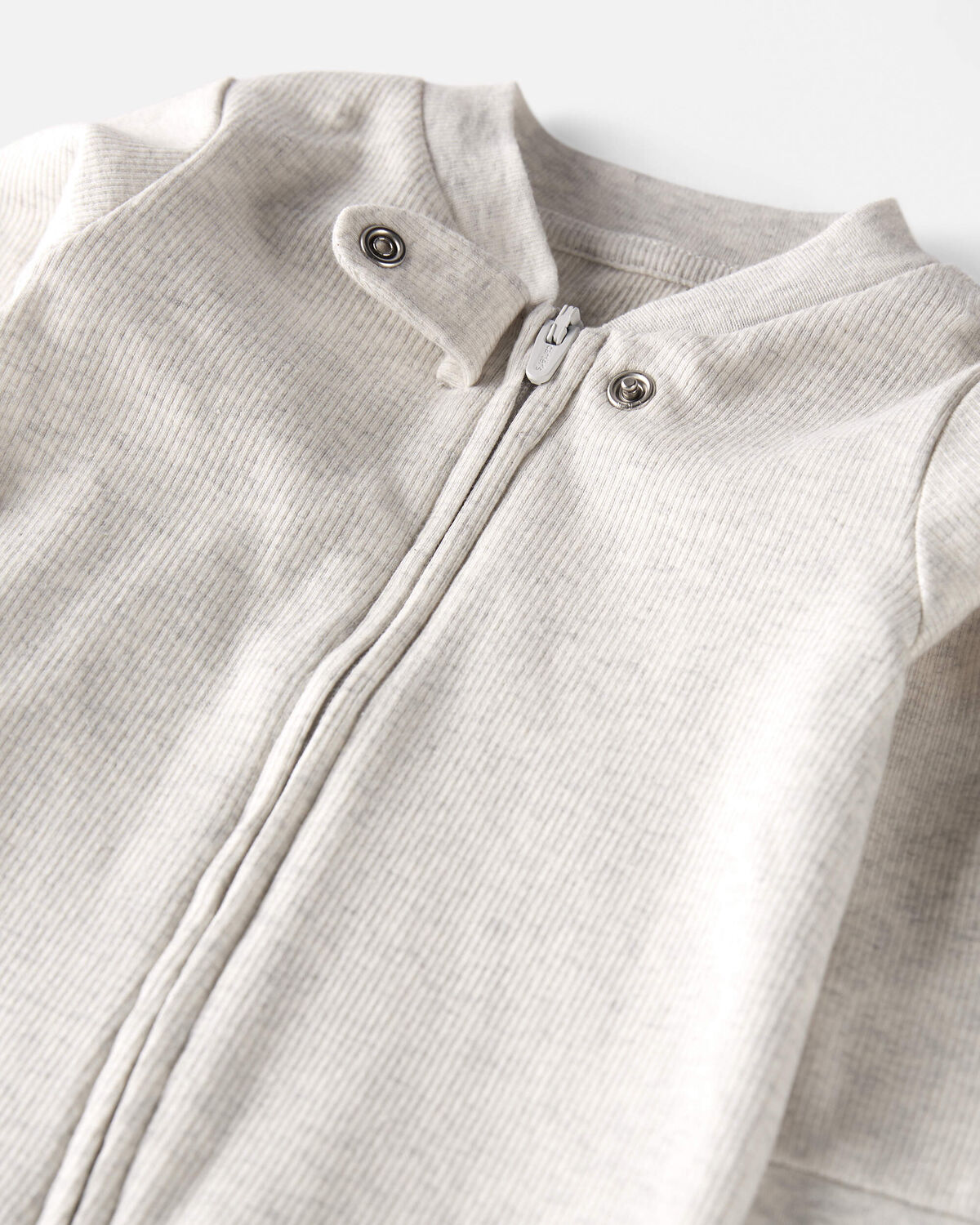 Pijama Bebé Algodón Orgánico Gris dormir y jugar