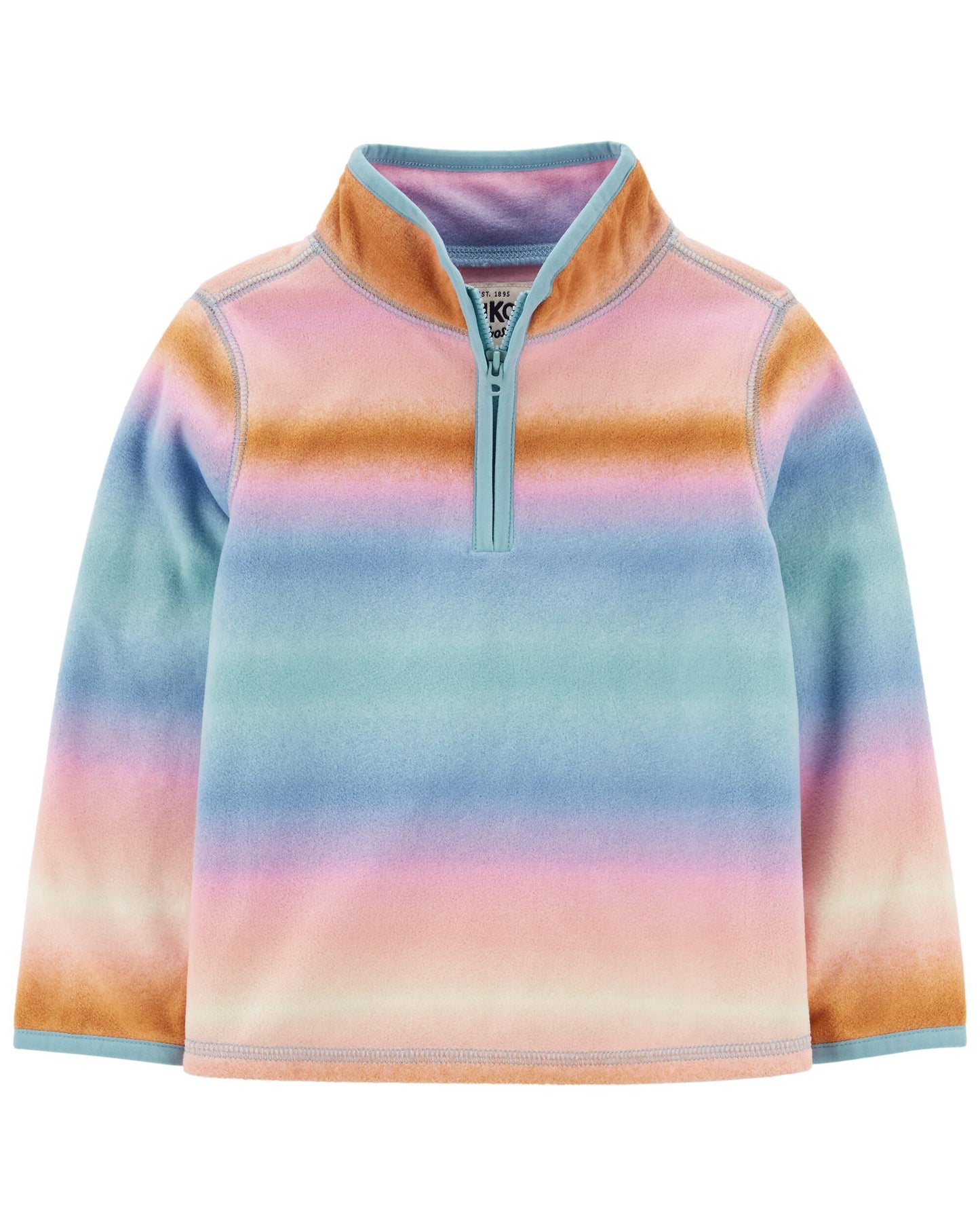 Jersey de micropolar de rayas para niños pequeños