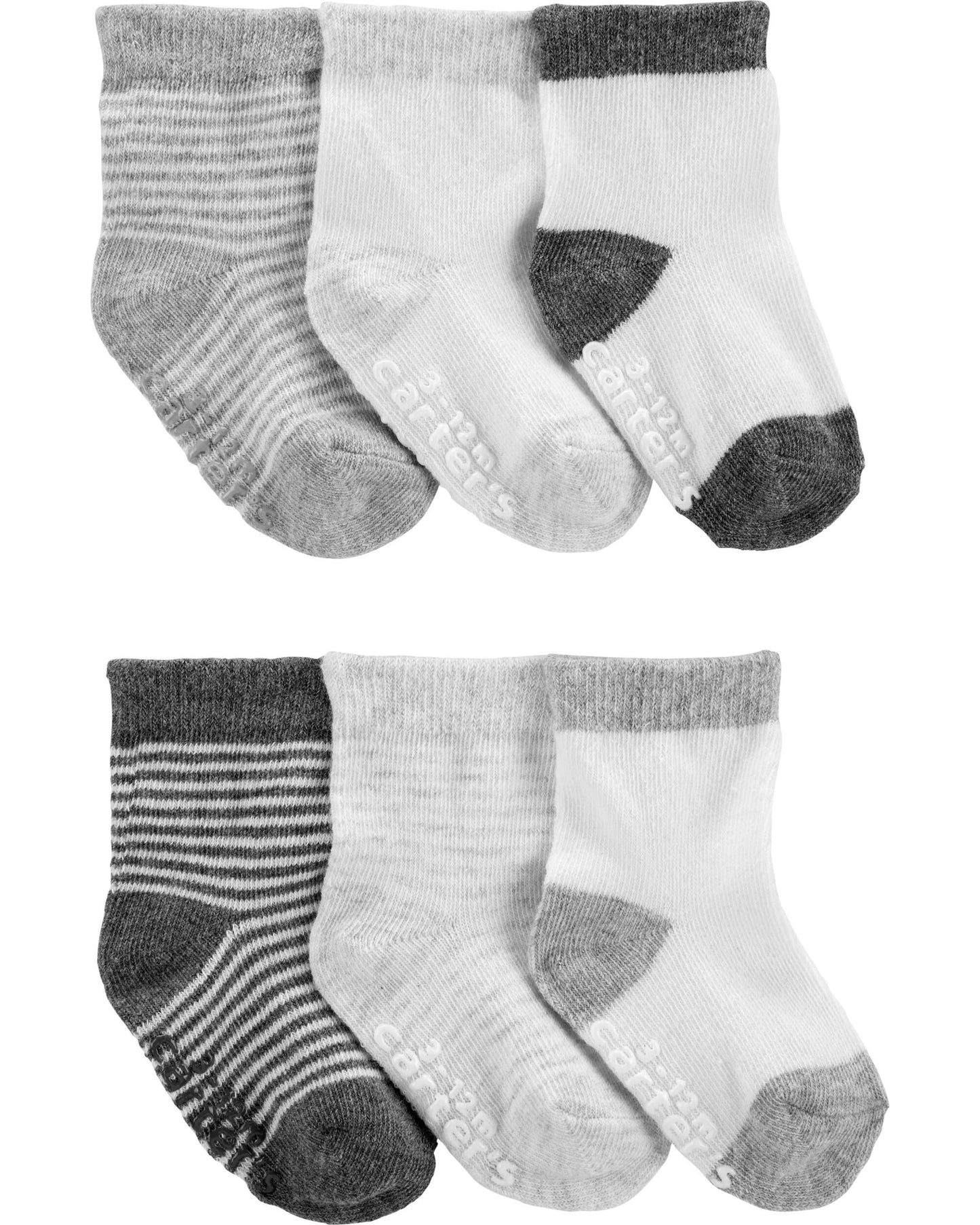 Paquete de 6 calcetines para bebés
